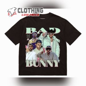 Bad Bunny Music Shirt Ready To Print Bootleg Shirt Tee 3