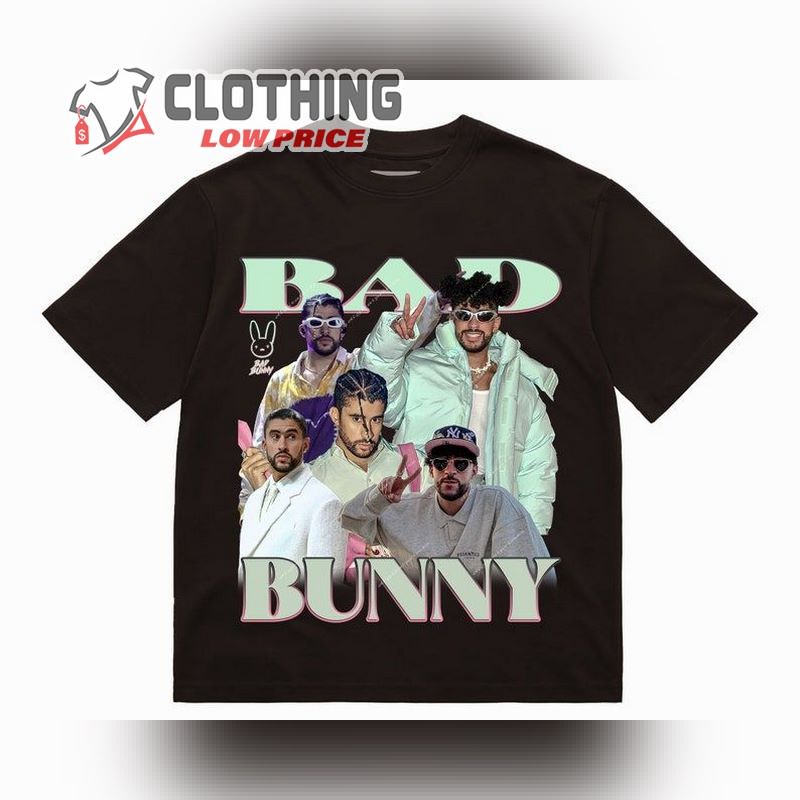 Bad Bunny Music Shirt, Ready To Print, Bootleg Shirt Tee