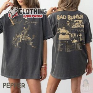 Bad Bunny Nadie Sabe Lo Que Va Pasara Manana Shirt, Bad Bunny New Album Merch