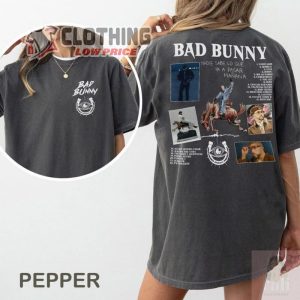 Bad Bunny Nadie Sabe Lo Que Va Pasara Manana Shirt, Bad Bunny New Album Merch, Bad Bunny Merch