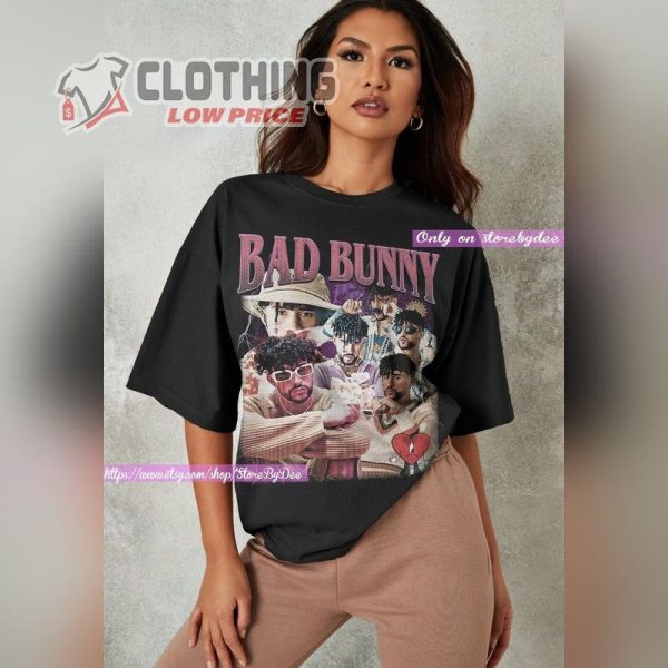 Bad Bunny Shirt, Bad Bunny Sweatshirt, Bad Bunny Fan Shirt, Rap Hip-Hop T-Shirt