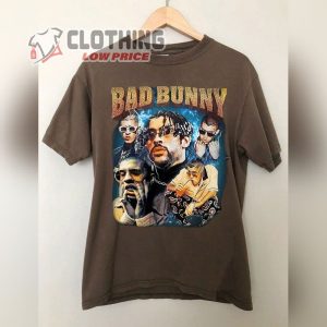 Bad Bunny Tee, Bad Bunny Fan Shirt, Rap Hip-Hop T-Shirt