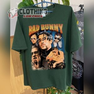 Bad Bunny Tee Bad Bunny Fan Shirt Rap Hip Hop T Shirt 2