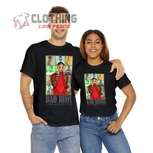 Bad Bunny Tour Shirt Limited Bad Bunny Vintage ShirtBad Bunny Merch Gift Shirt 3