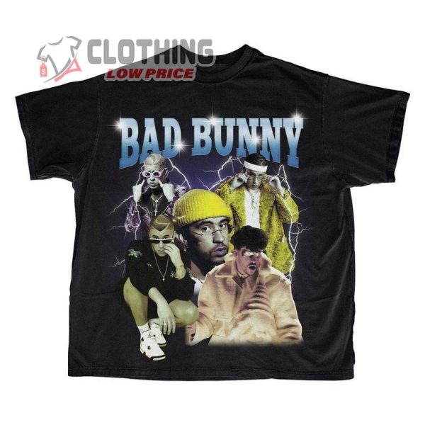 Bad Bunny Un Verano Sin Ti, Bootleg Vintage Tee, Bad Bunny Merch