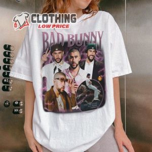 Bad Bunny Vintage Shirt, Nadie Sabe Lo Que Va A Pasar Ma�ana Rare Bad Bunny Tshirt