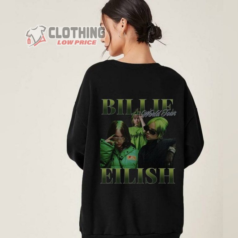 Billie Eilish Concert Merch, Billie Eilish TShirt, Billie Eilish