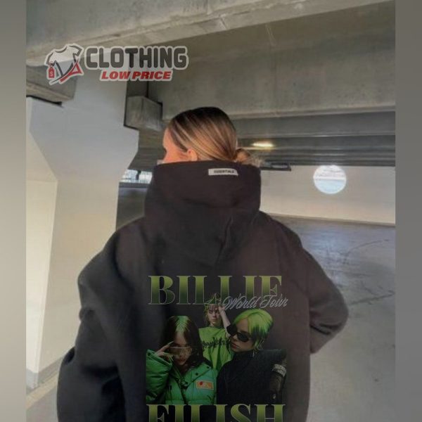 Billie Eilish Concert Merch, Billie Eilish T-Shirt, Billie Eilish Hoodie, Bille Eilish Tour 2024, Billie Eilish Fan Gift