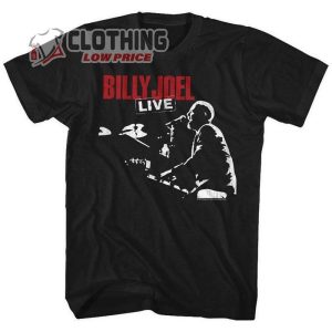 Billy Joel ’81 Tour Black Adult T-Shirt