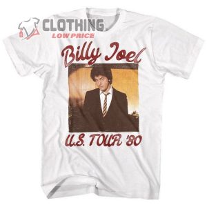Billy Joel ’81 Tour White Adult T-Shirt