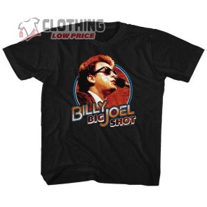 Billy Joel Big Shot Black Toddler T-Shirt