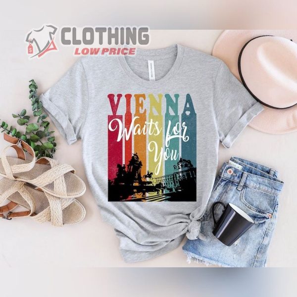 Billy Joel Shirt, Women’S Rock Band Tee, Vintage Band Shirt, Vienna Waits For You T-Shirt