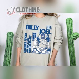 Billy Joel Vintage Retro T Shirt Hoodie Billy Joel Sweatshirt Billy Joel Hoodie 3