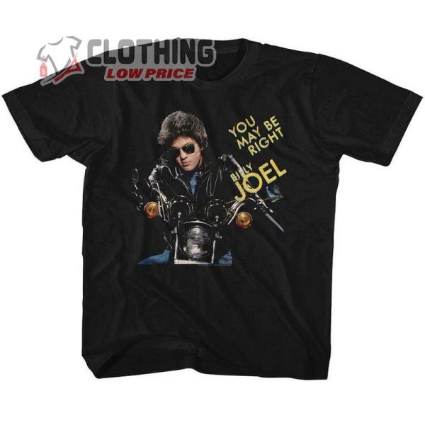 Billy Joel You May Be Right Black T-Shirt