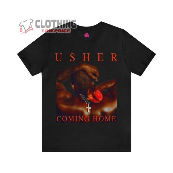 Coming Home Usher 2024 Album Shirt, Usher Tour 2024 Merch, Usher New Album Shirt, Usher Fan Gift