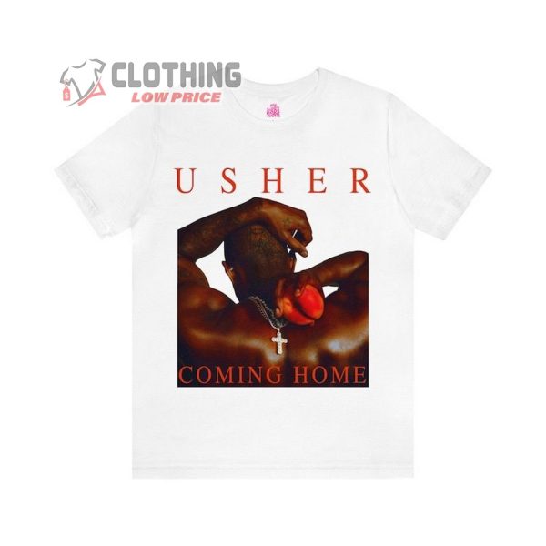 Coming Home Usher 2024 Album Shirt, Usher Tour 2024 Merch, Usher New Album Shirt, Usher Fan Gift