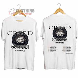 Creed Are You Ready Tour 2024 Merch Creed Band Tour Dates 2024 Shirt Creed Band Fan Shirt Creed 2024 Concert T Shirt 2
