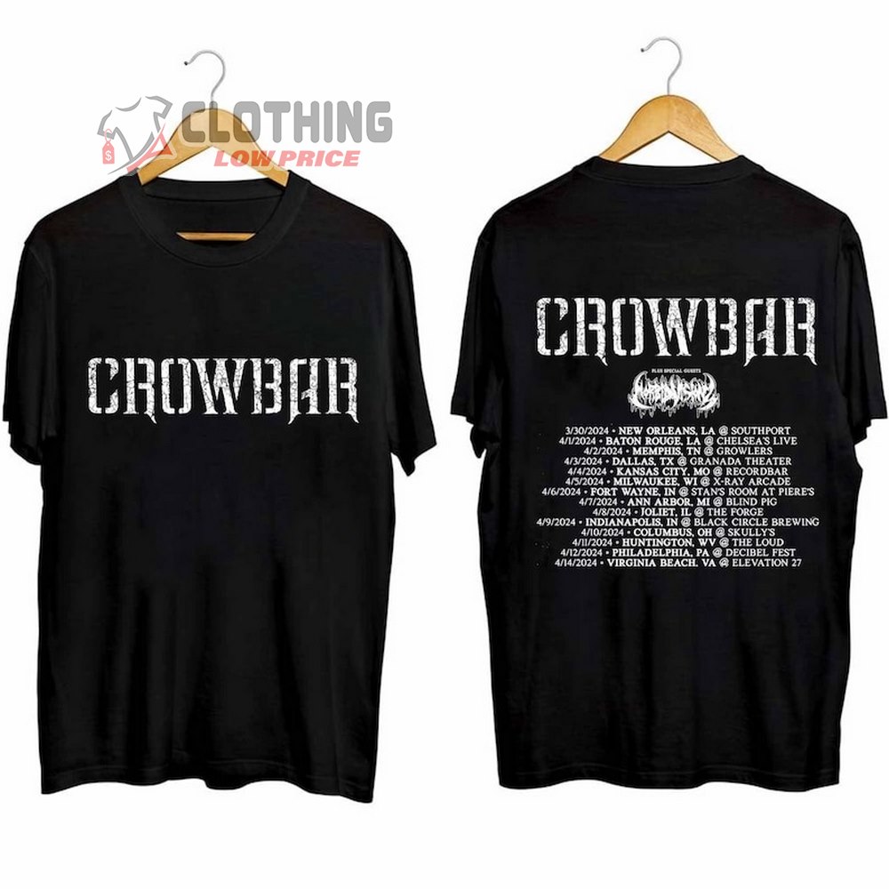 crowbar tour merch