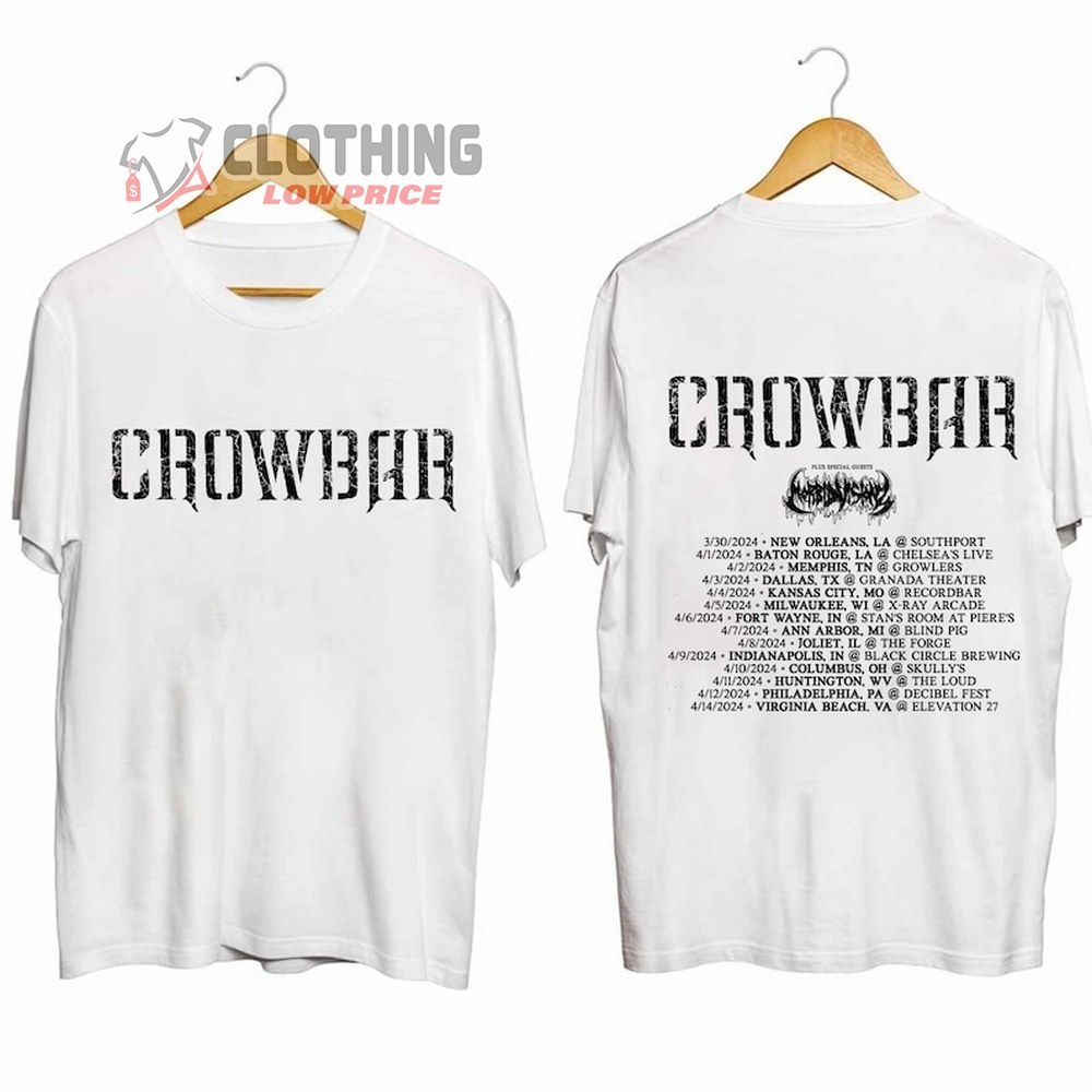 crowbar tour merch