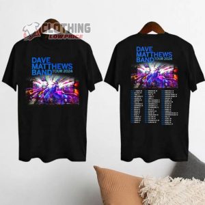 Dave Matthews Band 2024 Tour Dates Merch, Dave Matthews Band Summer Tour 2024 Shirt, DMB 2024 Tour Tee, DMB Rock And Roll Hall Of Fame T-Shirt