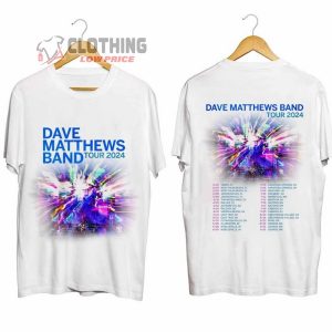 Dave Matthews Band World Tour 2024 Merch, Dave Matthews Band 2024 Tour Shirt, DMB Fan Tee, Dave Matthews Band 2024 Concert Shirt, Dave Matthews Band T-Shirt