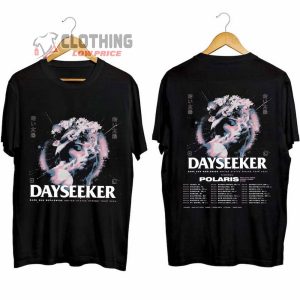 Dayseeker Tour Dates 2024 Merch Dark Sun Spring 2024 Tour Shirt Dayseeker Tour 2024 USA Tee Dayseeker Tour 2024 Setlist T Shirt 1