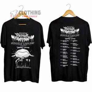 Dethklok Spring 2024 Tour With Dragonforce And Nekrogoblikon Merch, Dethklok 2024 Concert Shirt, Mutilation on a Spring Night T-Shirt