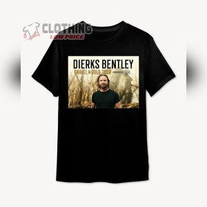 Dierks Bentley Tour 2024 Merch, Dierks Bentley His 2024 Gravel & Gold Tour T-Shirt