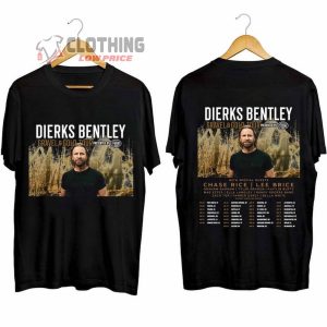 Dierks Bentley Tour Dates 2024 Merch,  The Gravel And Gold Tour 2024 Shirt, Dierks Bentley Tour 2024 Setlist Shirt The Gravel And Gold T-Shirt