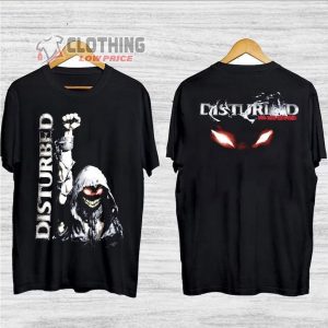 Disturbed Band Unisex Merch, Disturbed 2024 Tour Shirt, Disturbed Heavy Metal Band Unisex T-Shirt