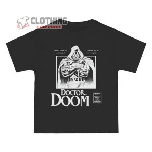 Doctor Doom Gym Pump Cover Powerlifting Tee, Doctor Doom Shirt, Doctor Doom Trending Merch, Doom Shirt, Dortor Doom Fan Gift