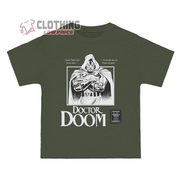 Doctor Doom Gym Pump Cover Powerlifting Tee, Doctor Doom Shirt, Doctor Doom Trending Merch, Doom Shirt, Dortor Doom Fan Gift