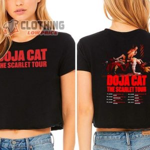 Doja Cat The Scarlet Tour Merch Doja Cat Coachella 2024 Shirt Fans Doja Cat Music Tour T Shirt