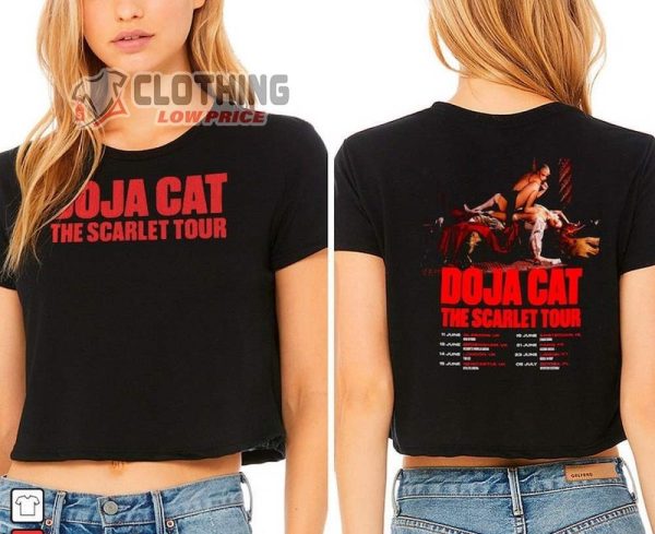 Doja Cat The Scarlet Tour Merch, Doja Cat Coachella 2024 Shirt, Fans Doja Cat Music Tour T-Shirt