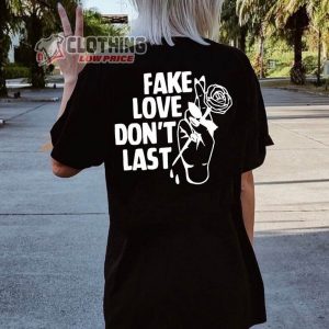 Fake Love DonT Last Tops Mgk T Shirt Machine Gun Kelly Sh2