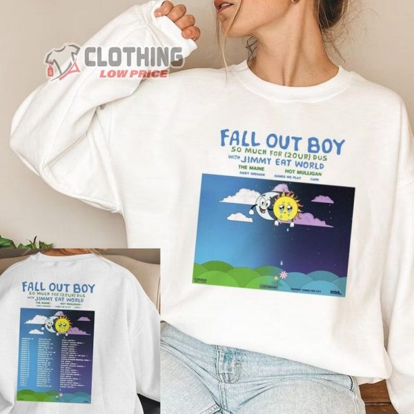 Fall Out Boy Take This To Your Grave T-Shirt, So Much For 2Our Dust Tour 2024 Shirt, Fall Out Boy Fan Gift