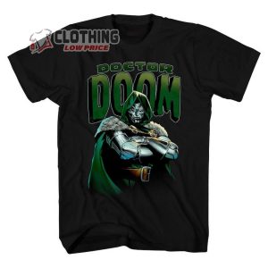 Fantastic Four Doctor Doom Comics T-Shirt, Fantastic Four Trending Merch, Doctor Doom Shirt, Fantastic 4 Fan Gift