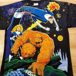 Fantastic Four Marvel Comics T-Shirt, Fantastic Four Trending Merch, Marvel Shirt, Doctor Doom Shirt, Fantastic 4 Fan Gift