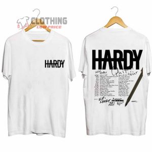 Hardy Tour 2024 Merch, Hardy Quit Tour Dates 2024 Tee, Hardy Country Music Tour 2024 T-Shirt