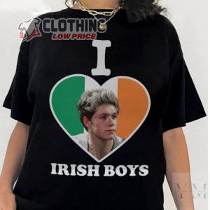 I Love Irish Boys Niall Horan Comfort Colors Shirt 90S Trendy Slogan Niall Horan Shirt 1