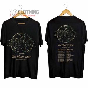 Imminence The Black Tour 2024 Merch Imminence United States 2024 Shirt The Black 2024 Concert Tee Imminence Band Fan T Shirt 1