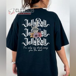 Jelly Roll Country T Shirt Jelly Roll Rock Singer3