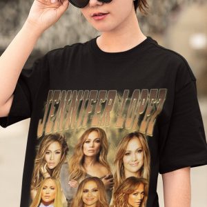 Jennifer Lopez Retro Shirt, Jennifer Lopez Vintage Print 90’s T- Shirt, Jennifer Lopez Concert Merch