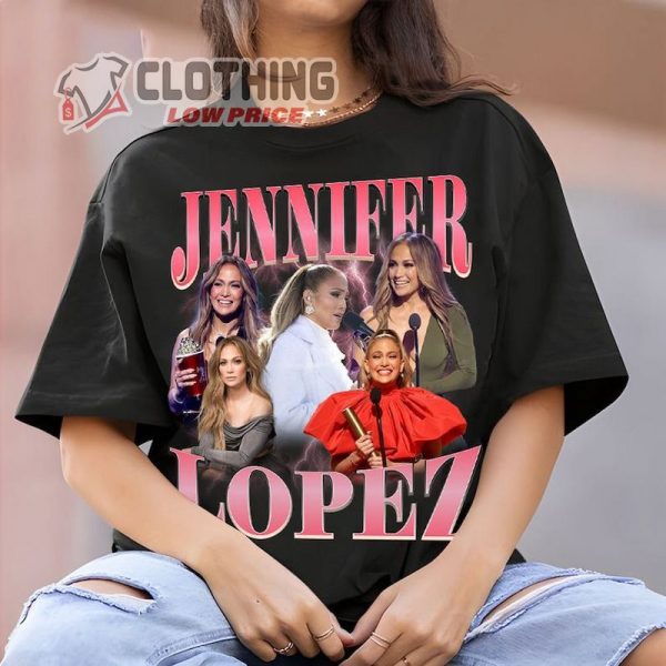 Jennifer Lopez Vintage Graphic 90s T- Shirt, Jennifer Lopez Apple Music Live Shirt, Jennifer Lopez Tour 2024 Merch