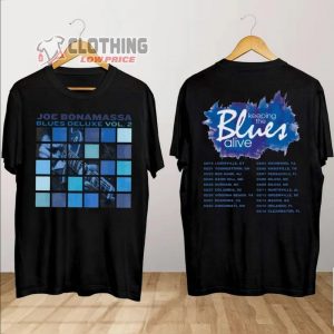 Joe Bonamassa Blues Deluxe Vol 2 Merch, Joe Bonamassa Spring Tour 2024 Shirt, Joe Bonamassa Concert T-Shirt
