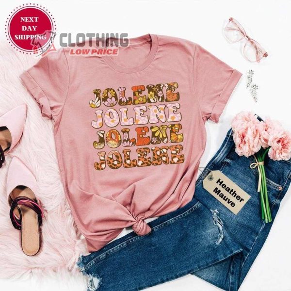 Jolene T-Shirt, Jolene Leopard Shirt, Floral Shirt, Animal Tee Shirt, Leopard Sweatshirt, Hippie Gift For Her