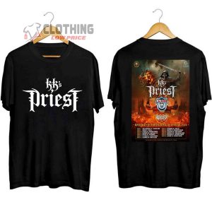KK’s Priest Logo Merch, KK’s Priest Tour 2024 Shirt, KK’s Priest New Album T-Shirt