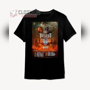 KK’s Priest USA Tour 2024 Merch, Kk’s Priest Return Of The Sinner USA Tour 2024 T-Shirt