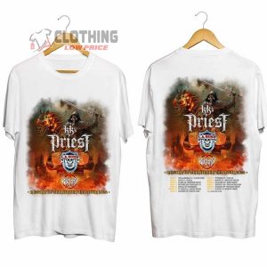 Kks Priest Return Of The Sinner USA Tour 2024 Merch Kks Priest USA Tour 2024 Shirt Kks Priest Band T Shirt 2
