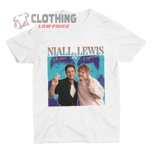 Lewis Capaldi Niall Horan Homage T Shirt Scottish Icon Retro 90S Vintage 1